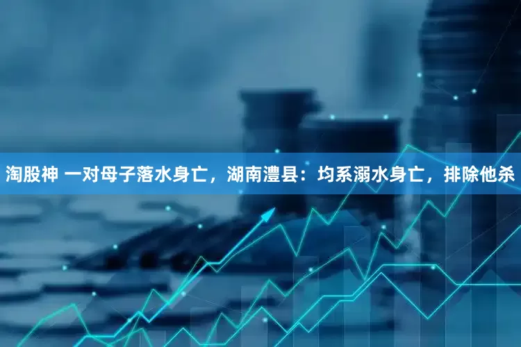 淘股神 一对母子落水身亡，湖南澧县：均系溺水身亡，排除他杀