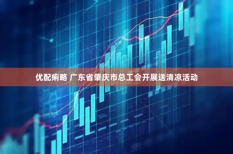 优配痢略 广东省肇庆市总工会开展送清凉活动